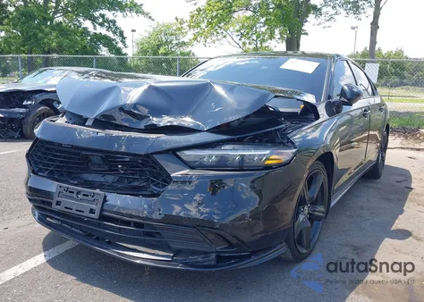 2023 Honda Accord Hybrid Sport-L z USA, uszkodzony, nr VIN 1HGCY2F72PA003915